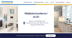 Desktop Screenshot of daderman.se